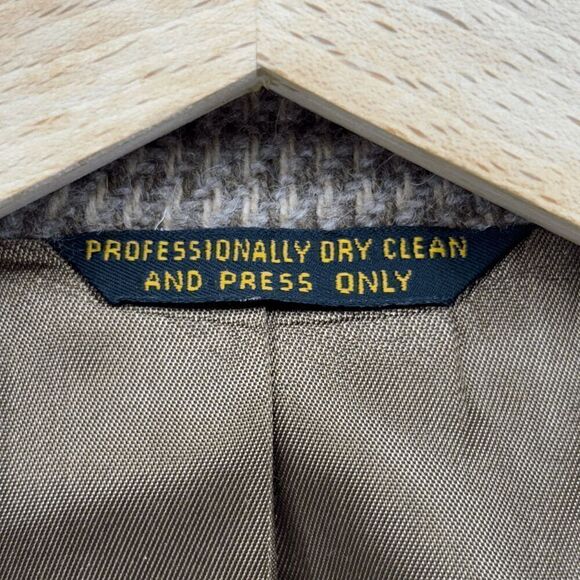 Vintage Magee Handwoven Donegal Wool Houndstooth Weave Mens 42R EUC - Picture 5 of 8